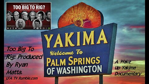 Wake Up Media TV: Too Big To Rig By Ryan Matta