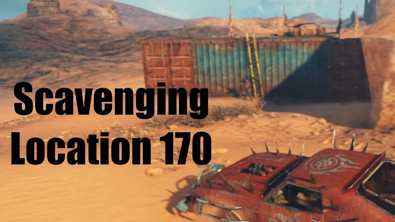 Mad Max Scavenging Location 170