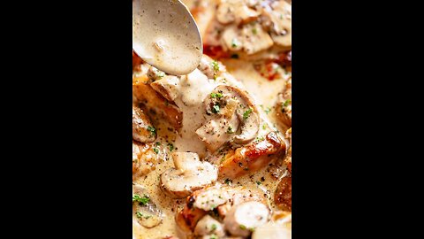 Creamy Mashroom Chicken receipe🤤