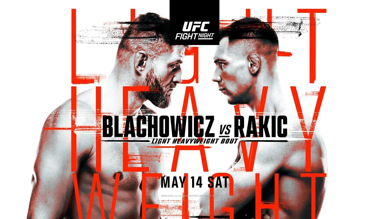 UFC Fight Night Błachowicz Vs Rakić Full Card Prediction And Confident Picks