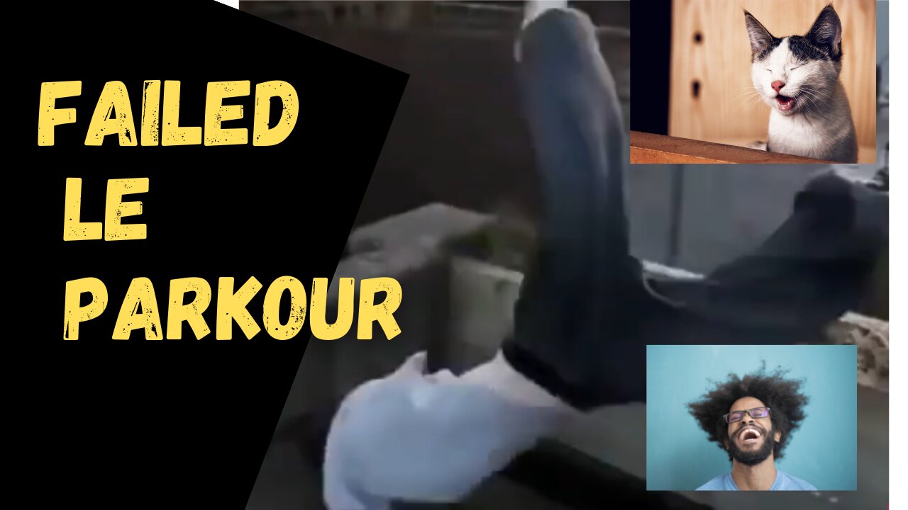 Failed Le Parkour Try not to laugh