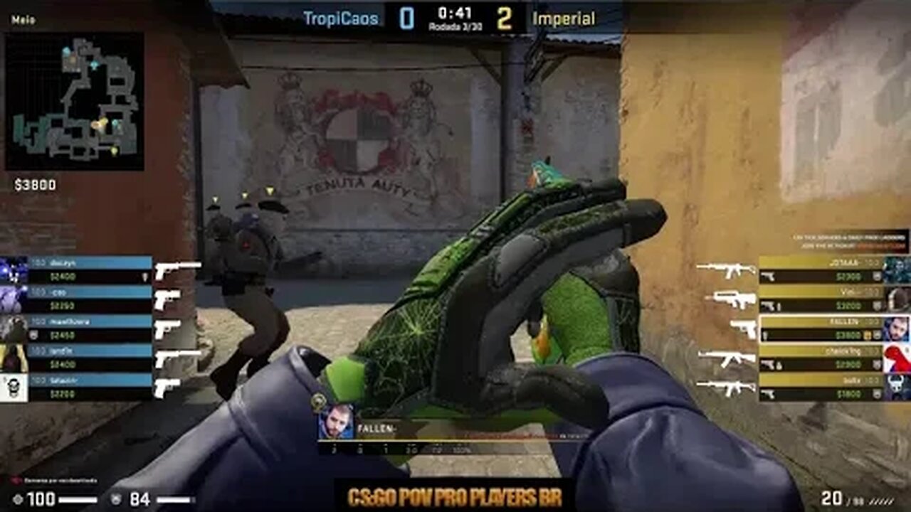 CSGO POV Imperial FALLEN (24/12) vs Tropicaos (Inferno) @ ESL Brazil Premier League Season 14