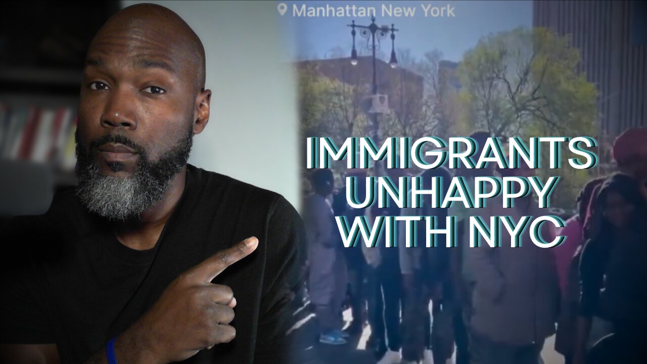 Undocumented Military-Aged Immigrants Gathered Outside New York City Hall