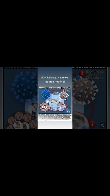 Boston Lab Makes Deadly New Covid Strain