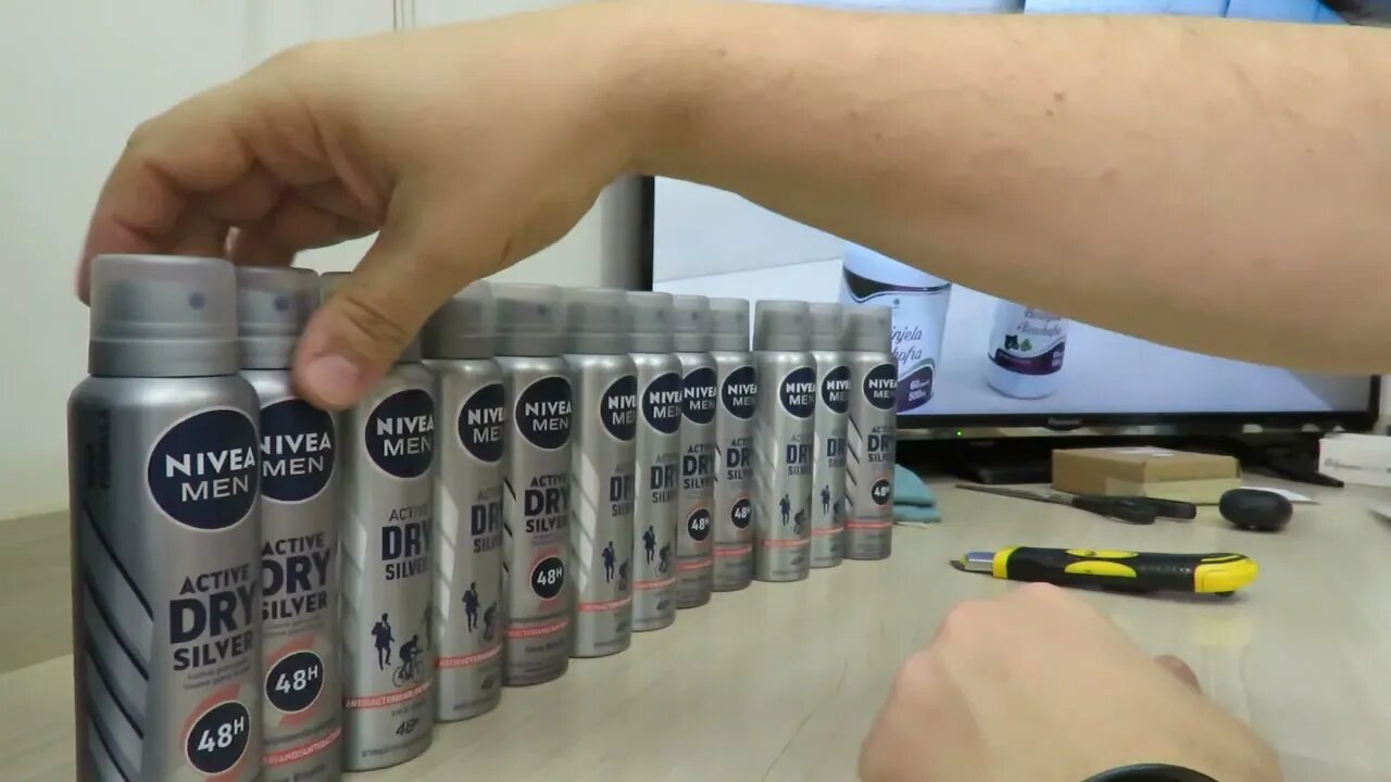 12x Nivea Desodorante Aerosol 150ML Silver Protect