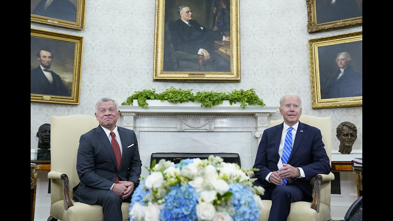 Biden Calls Jordan King a Loyal Ally in 'Tough Neighborhood'