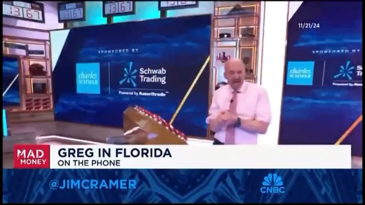 Jim Cramer changes mind on Bitcoin, "all I can tell you is, own Bitcoin. That's a winner."