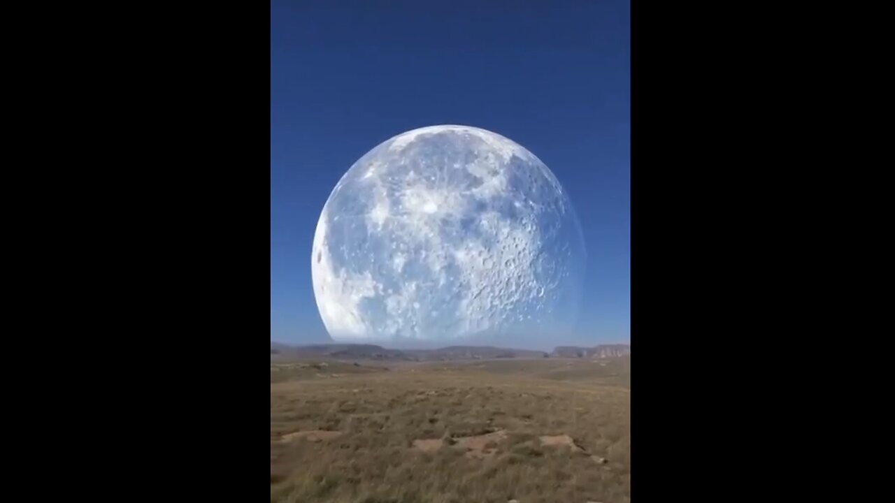 The MOON - This video was filmed inside the Arctic Circle, - Canada-Alaska-Russia border.