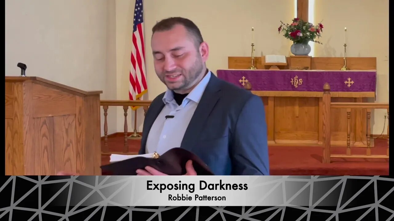 Exposing Darkness