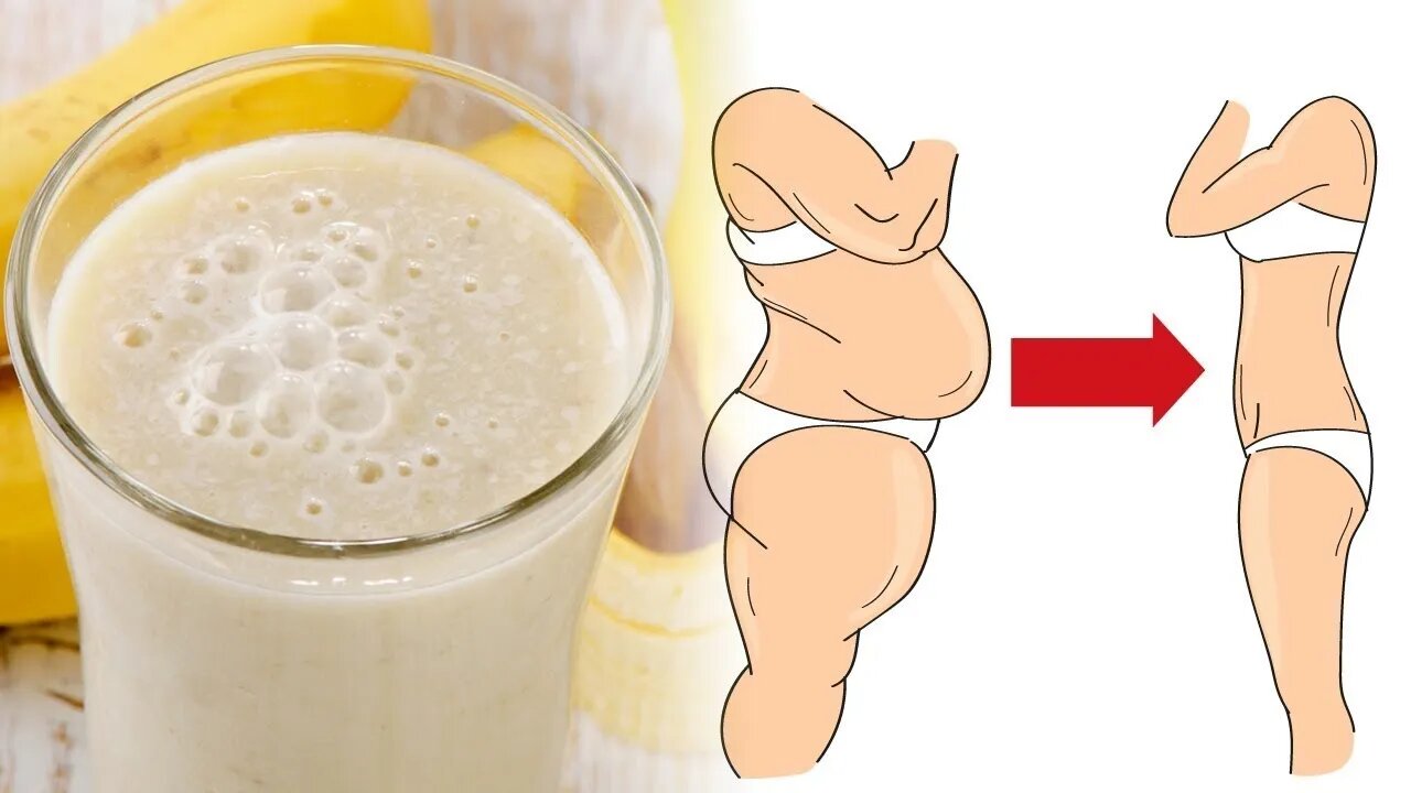 A MELHOR VITAMINA DE BANANA PARA EMAGRECER RÁPIDO E COM SAÚDE