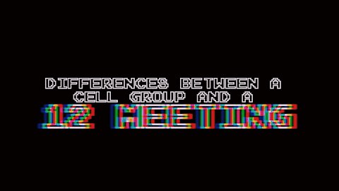 The Difference between a 12 Meeting and a Leadership Cell | Episode 38