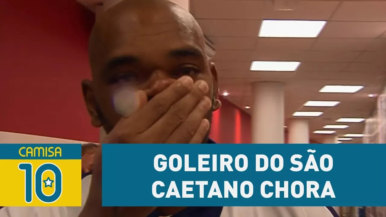 Goleiro do São Caetano CHORA e fala de falha contra o São Paulo!