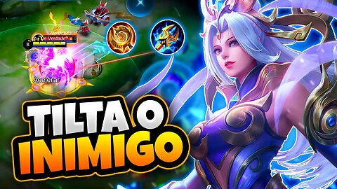 ELA BOTA MUITA PRESSÃO NO MID! | MOBILE LEGENDS