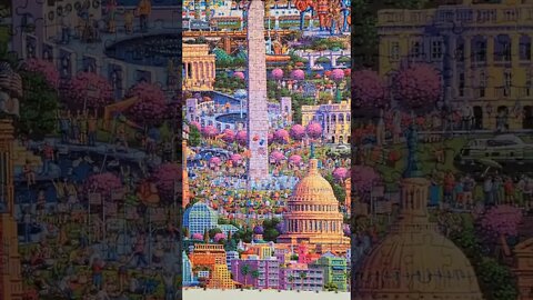 60000 Piece What a Wonderful World Jigsaw Puzzle Day 27! #puzzles #puzzle #jigsawpuzzles #shorts