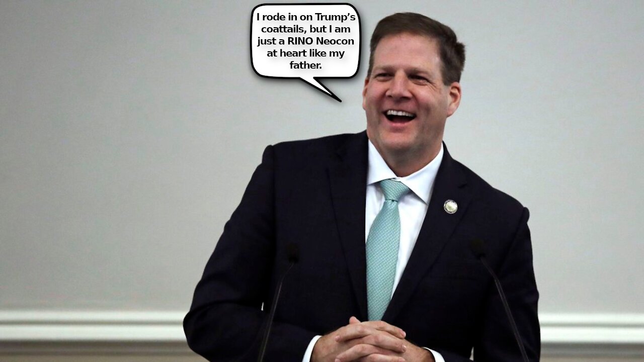 NH Gov Chris Sununu Shows His True RINO Neocon Colors, is Against “Bounty” on Teachers Pushing CRT