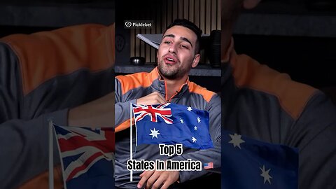 Top 5 States In America 🇺🇸 #travel #aussie #america