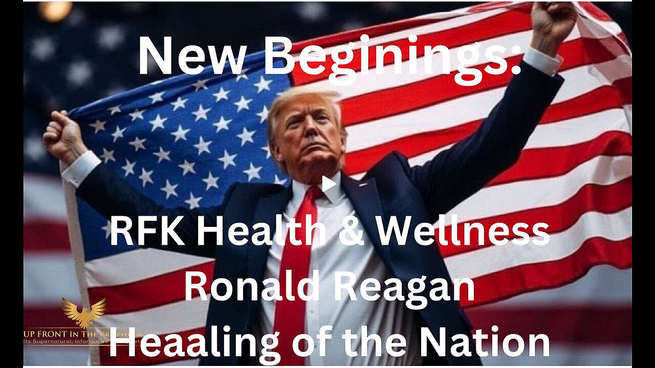 NEW BEGINNINGS: RFK- Make America Healthy Again! w/ John Richard