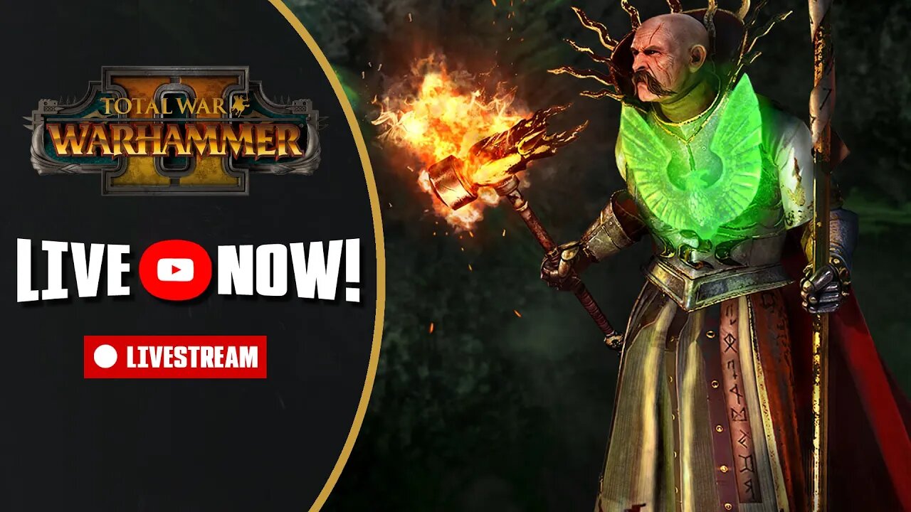 Total War: Warhammer II - Livestream - Volkmar The Grand Theogonist