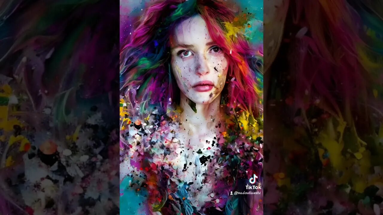 Beautiful Mess! 🔥🔥 AI painting 🖌️