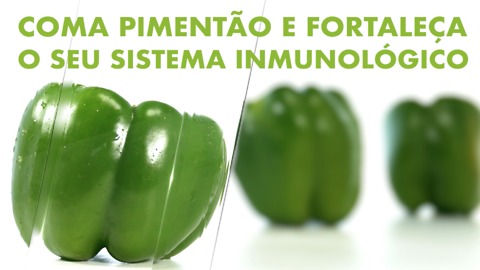 Consome pimentas e reforça seu sistema imunológico.