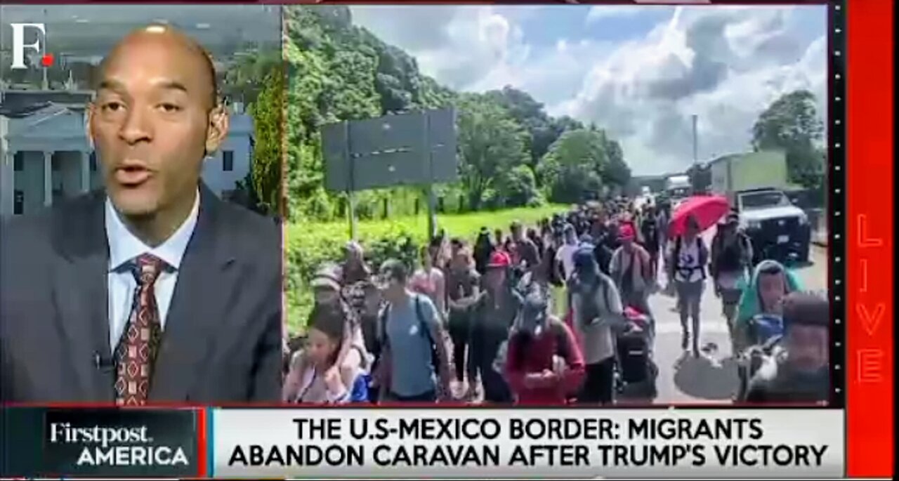 Gigantic immigrant caravan in Mexico has dismantled after Trump was elected n promising deportations