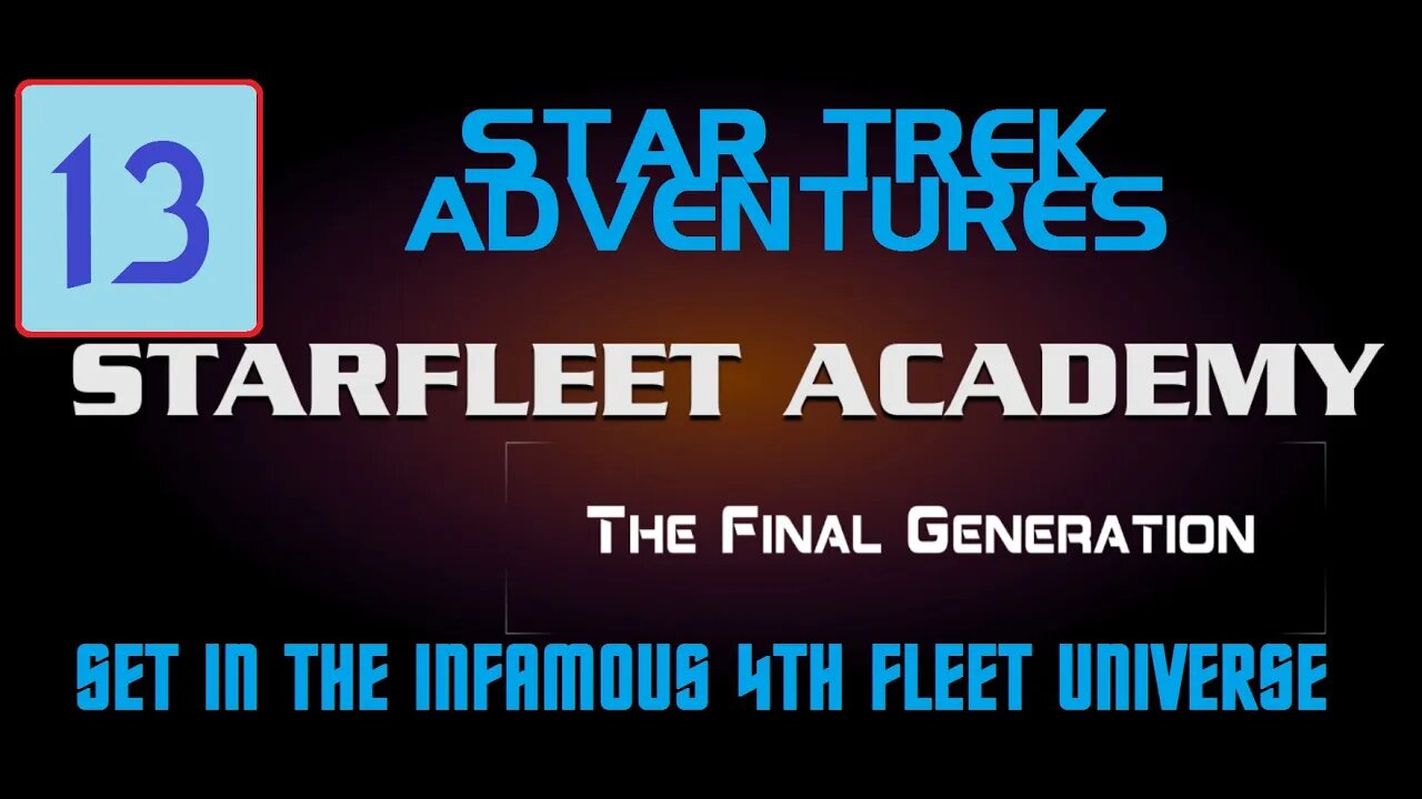 STA: Starfleet Academy - The Final Generation, Y2E13: "...Woven into the Lives of Others, pt 1" -2/2