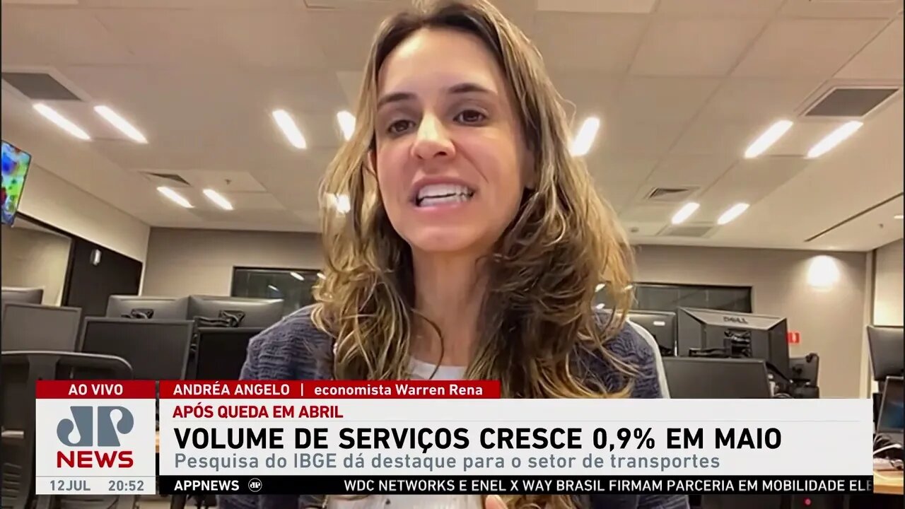 Economista analisa alta de 0,9% no volume de serviços em maio