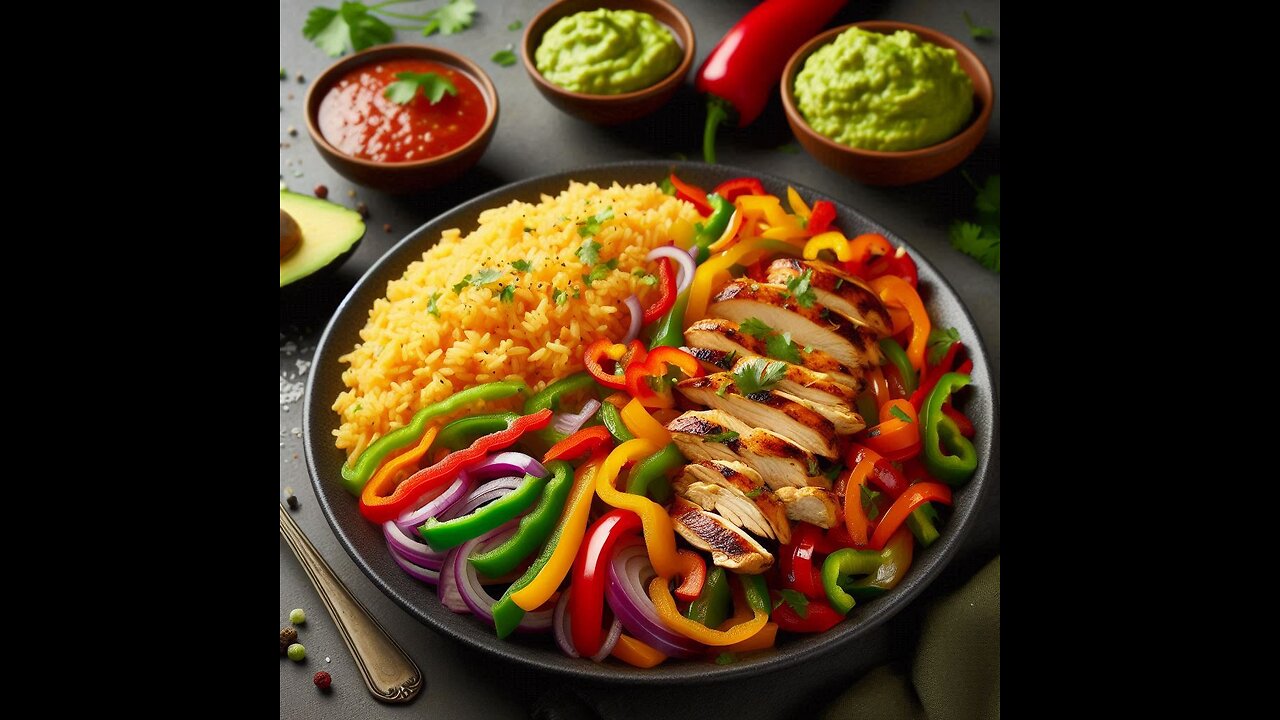 Fajita rice preparations at KnNz Home