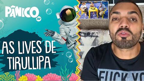 Tirullipa: 'Não tem graça fazer live SEM BEBER'