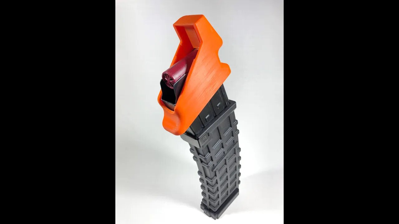 Shotgun Magazine Speedloader - 10 round mag loading - 2nd way