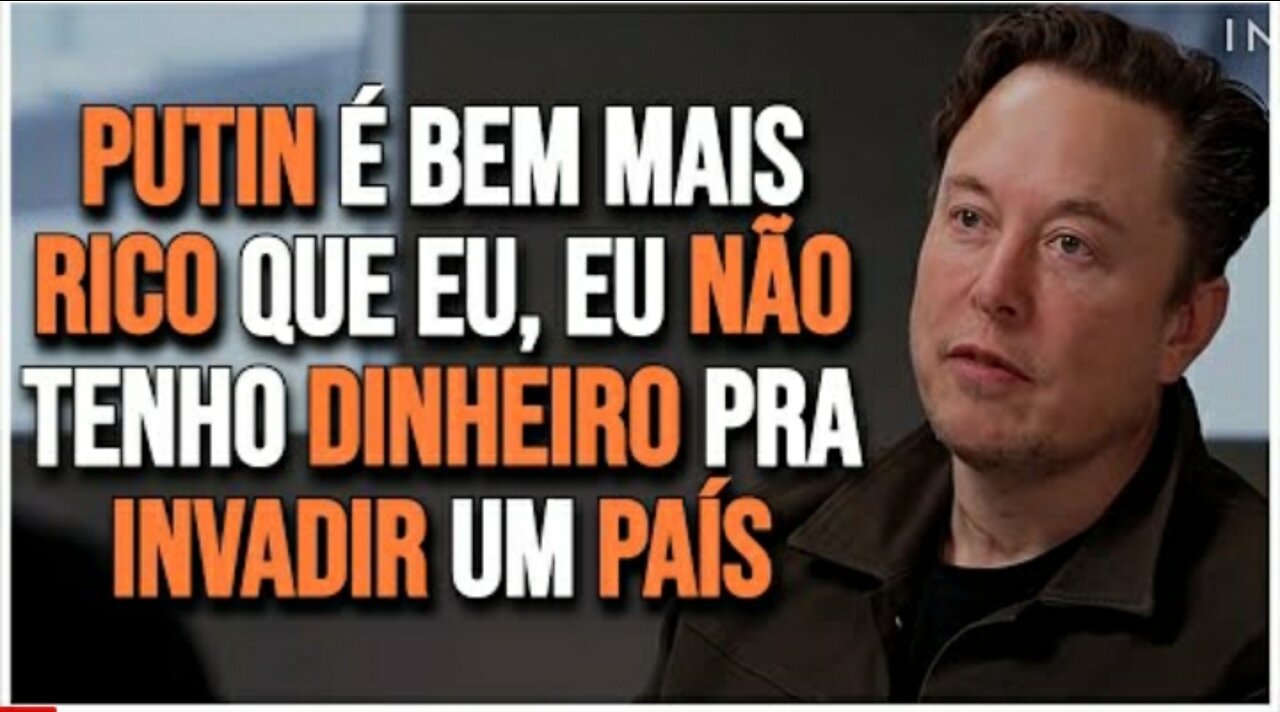 ELON MUSK "NÃO SOU O HOMEM MAIS RICO DO MUNDO "