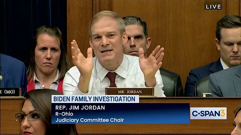 Chair Jim Jordan Praises Credibility Of IRS Whistleblowers: "Their Testimony Has Been Consistent!"