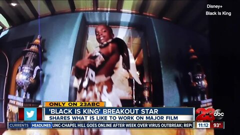 Black Is King Breakout Star shares what is like to work on major film