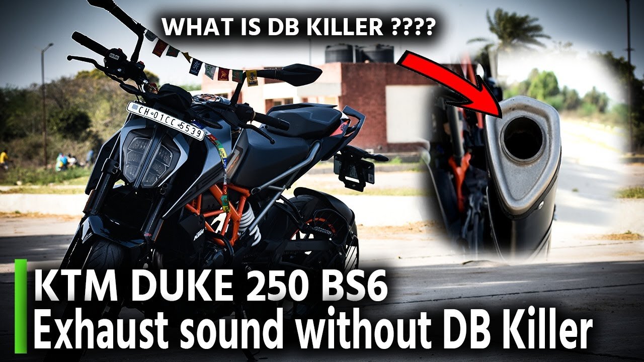 Duke 250 exjust note without db killer 💥💥