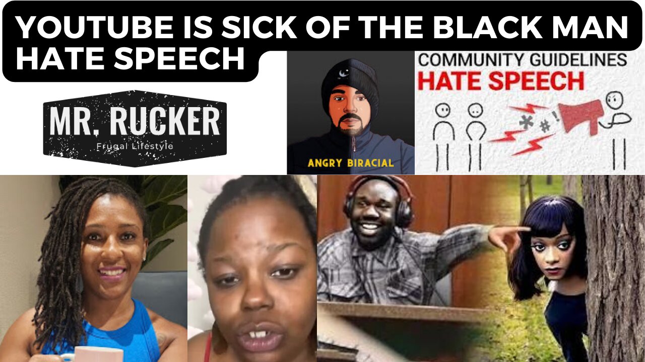 Black Man Hate Speech is coming to an end on YouTube!