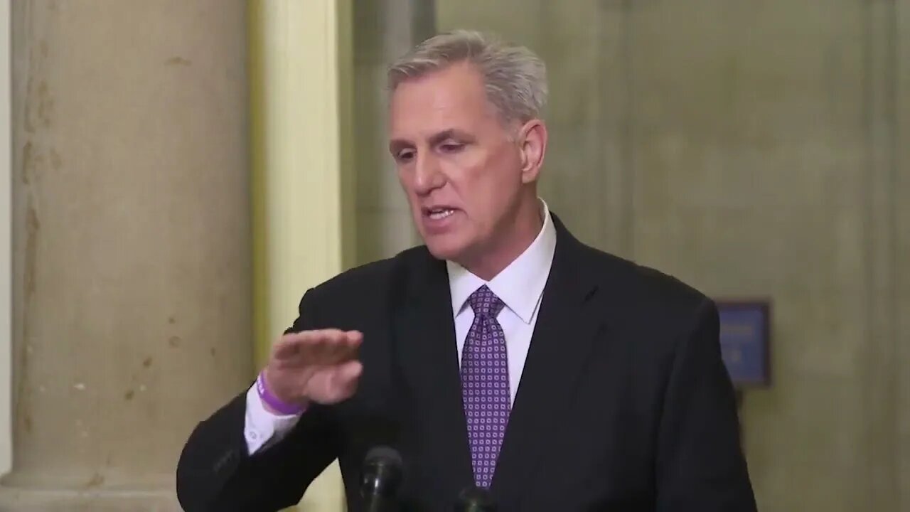 Speaker McCarthy Says Adam Schiff "Will Not Serve On Intel" Due To National Security Threat