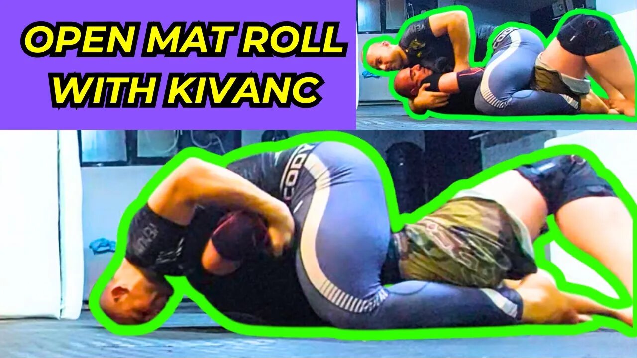 BJJ Roll - Kivanc (Blue Belt) VS Shahab (Purple Belt) 09/05/2023