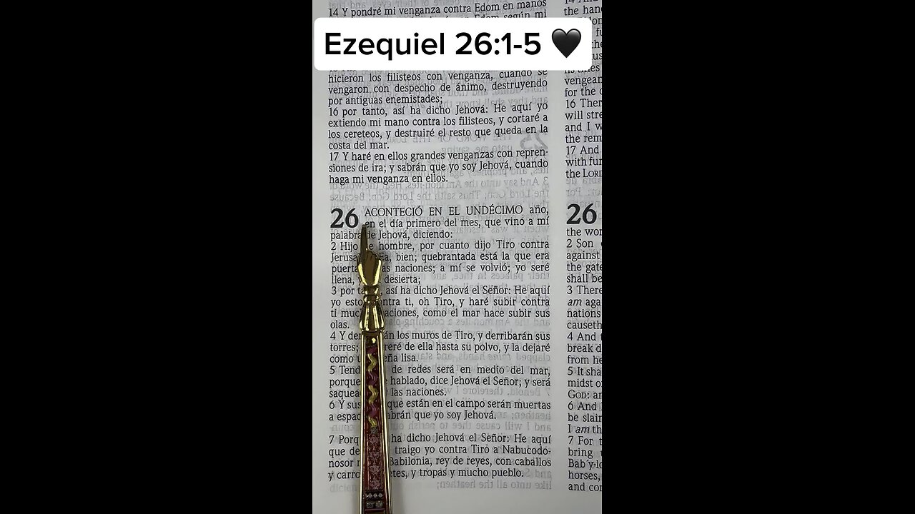 Lee la Biblia conmigo 1 minuto 📖| Ezequiel 20:1-5 #music #pianomusic #biblia #ezequiel #salmos