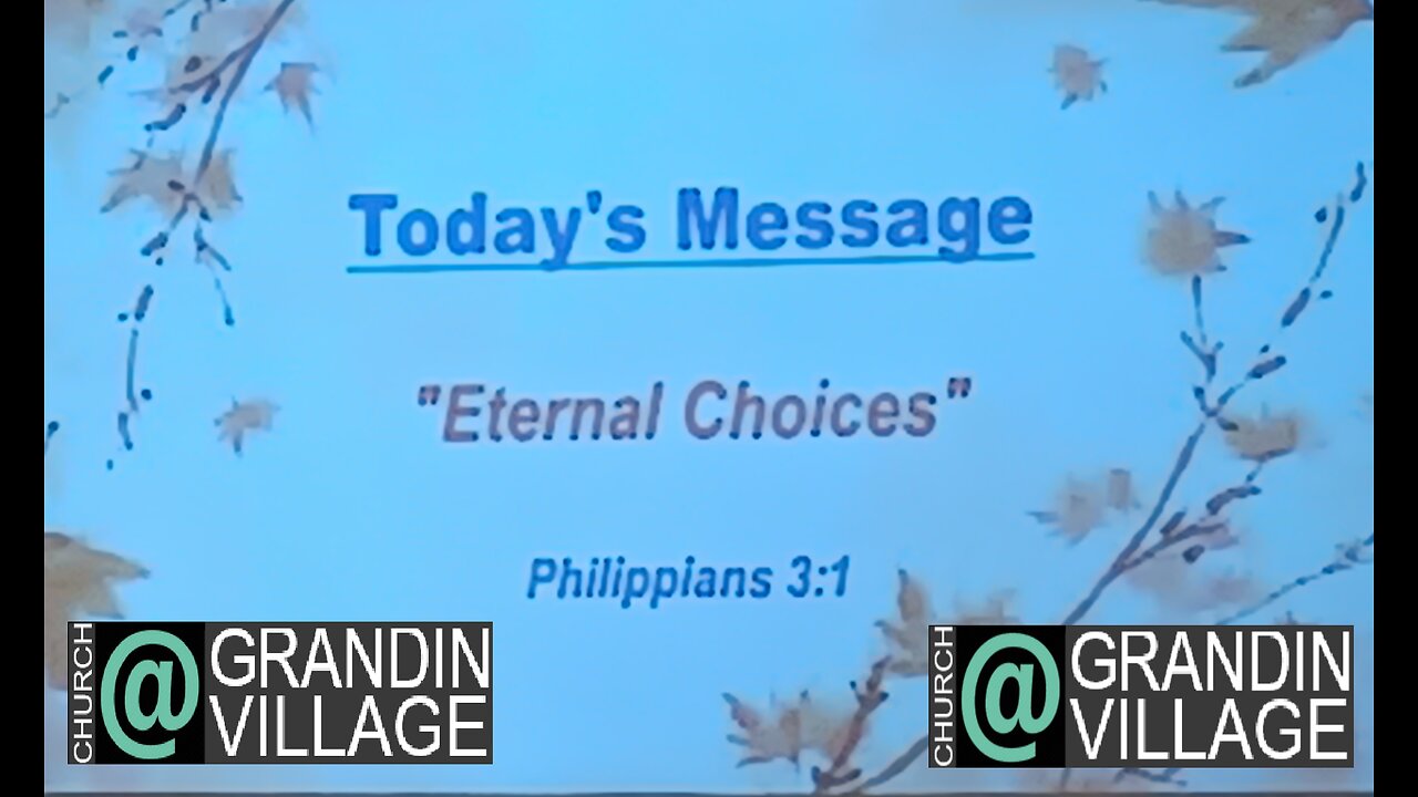 Eternal Choices! 10/27/2024