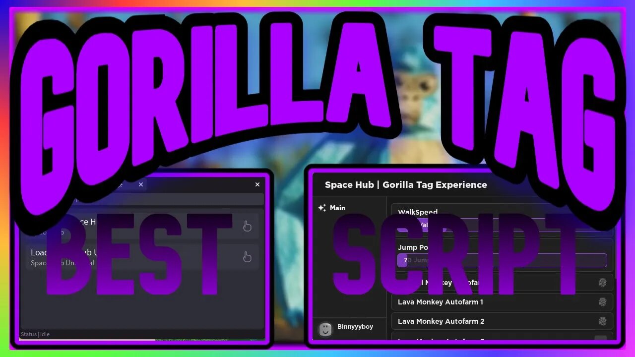 ROBLOX Gorilla Tag Experience Script - LOTS OF FEATURES *PASTEBIN 2023*