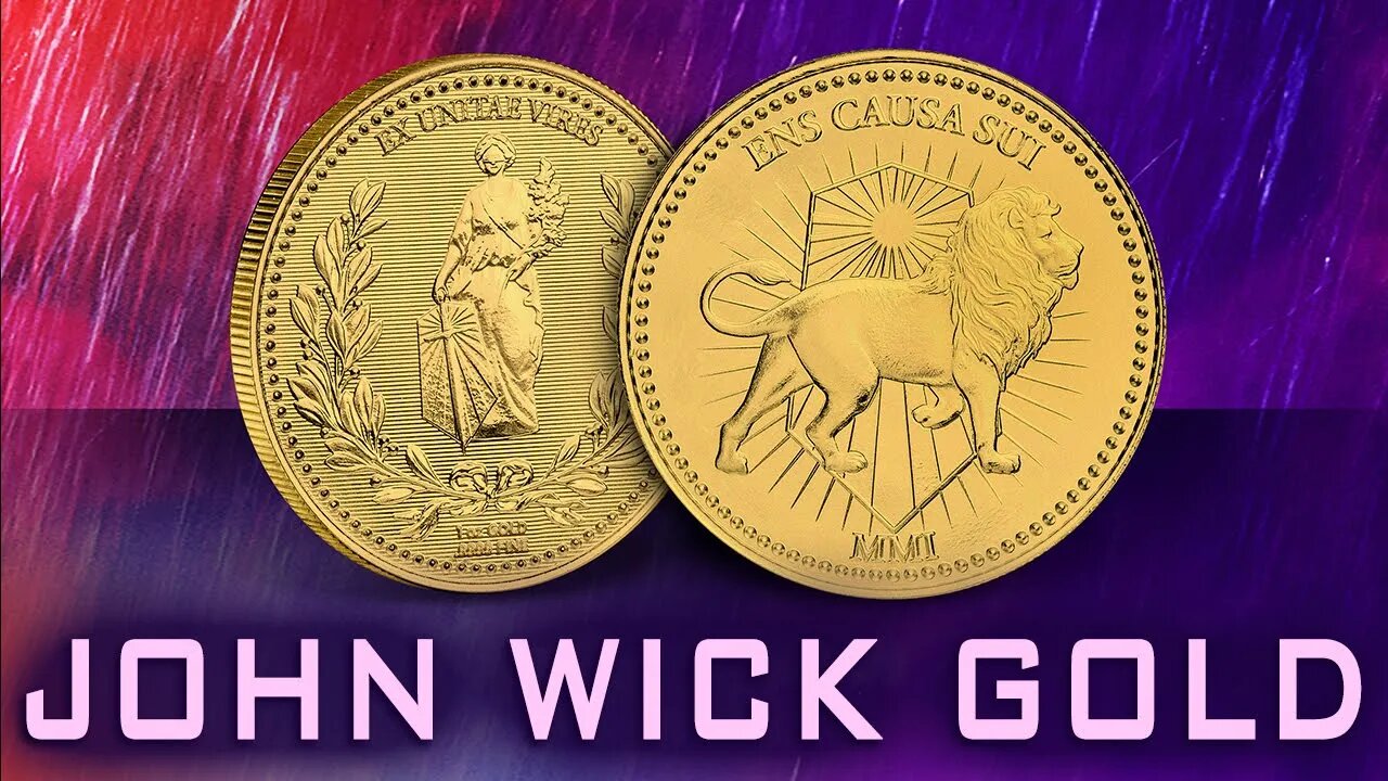 NEW John Wick Gold Round Coming!