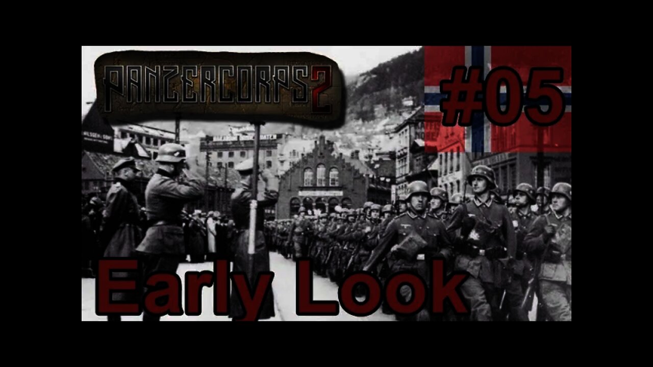 Panzer Corps 2 Early Look 05 - Norway - Oslo Taken!