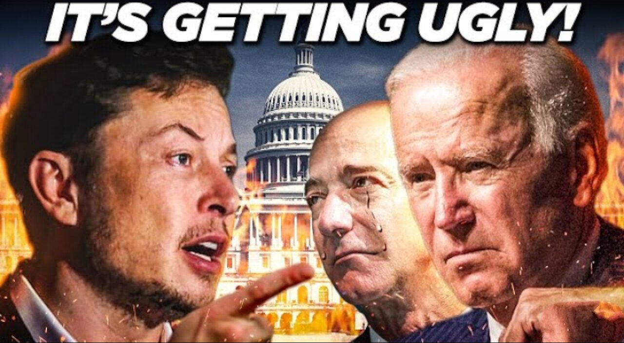 Elon Musk officialy warned Jeff Bezzoz and joi biden for the last time