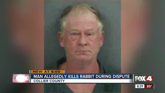 Naples man accused of killing rabbit during dispute