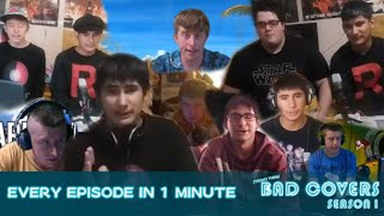 Every Single Episode of Bad Covers Season 1, But it's in 1 Minute