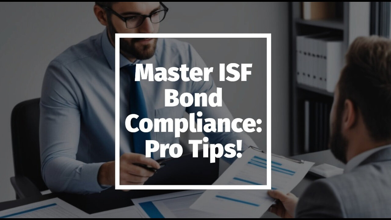 Unlocking Success: Mastering ISF Bond Compliance in International Trade