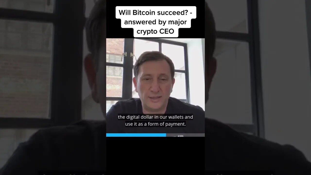 Will #bitcoin succeed? Answered by Alex Mashinsky, CEO of Celsius Network.