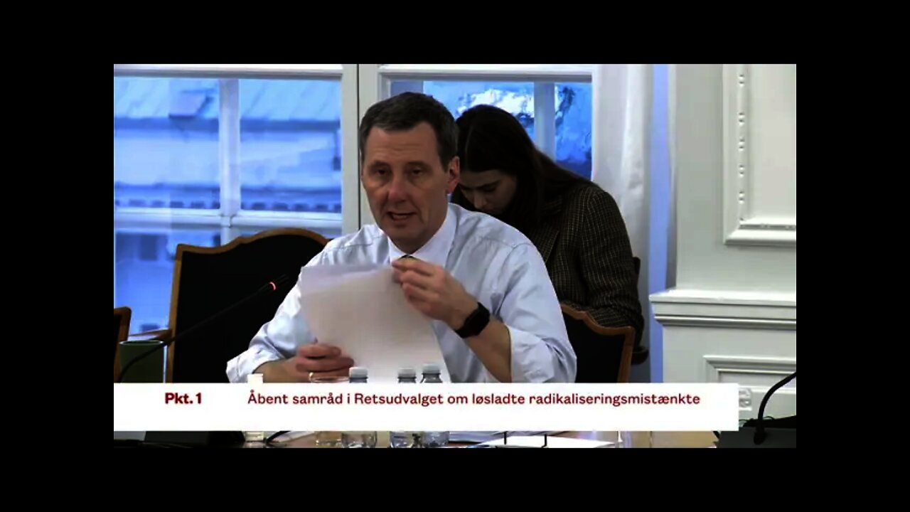 Åbent samråd omkring Socialdemokratiets manglende vilje til at fængsle islamiske terrorister i DK.