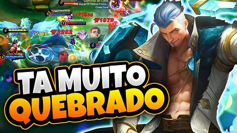 ELE NÃO PODE PASSAR OPEN NEM NO MUNDIAL! TÁ MUITO FORTE | MOBILE LEGENDS