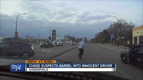 Milwaukee man leads Greenfield Police on wild chase